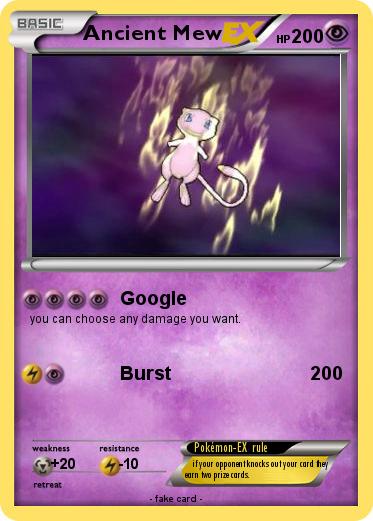 Pokemon Ancient Mew