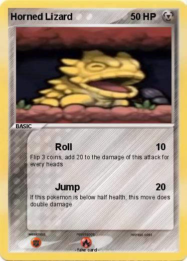Pokemon Horned Lizard