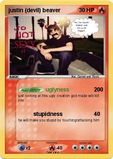 Pokemon justin (devil) beaver