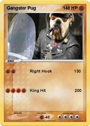 Pokemon Gangster Pug