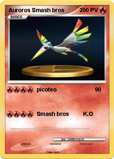 Pokemon Auroros Smash bros