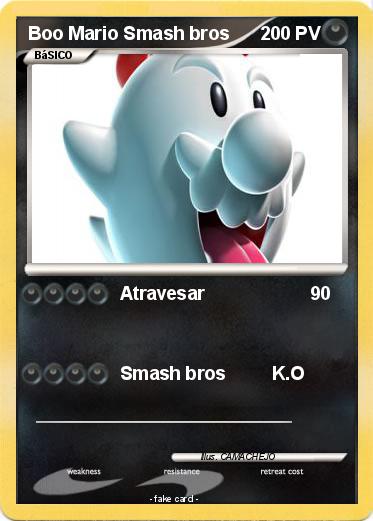 Pokemon Boo Mario Smash bros
