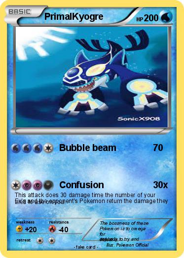 Pokemon PrimalKyogre