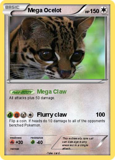 Pokemon Mega Ocelot