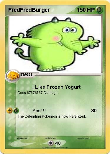 Pokemon FredFredBurger