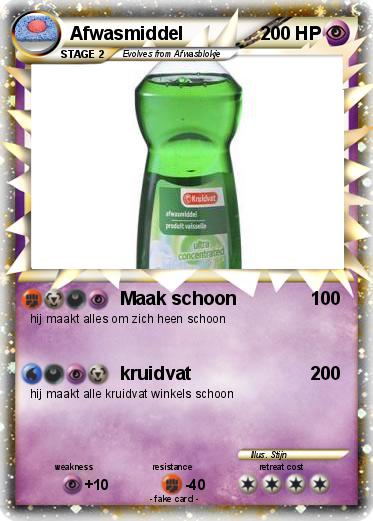 Pokemon Afwasmiddel
