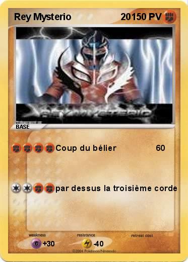 Pokemon Rey Mysterio                   20  