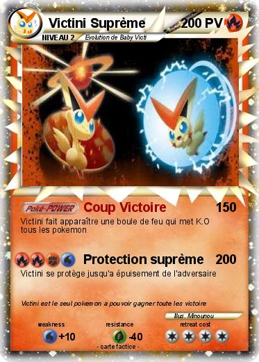 Pokemon Victini Suprème