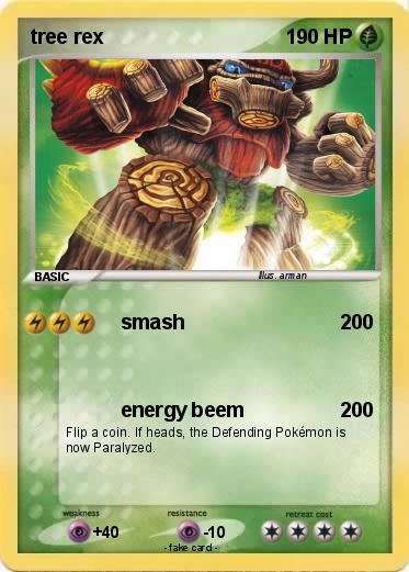 Pokemon tree rex