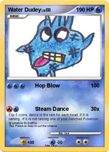 Pokemon Water Dudey
