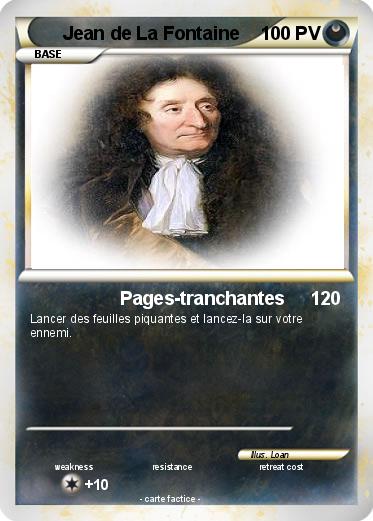 Pokemon Jean de La Fontaine