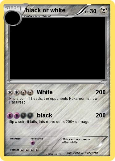 Pokemon black or white