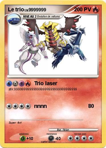 Pokemon Le trio