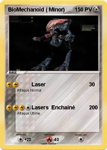 Pokemon BioMechanoid ( Minor)