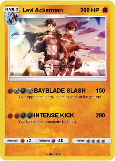 Pokemon Levi Ackerman
