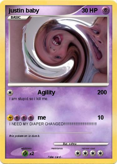Pokemon justin baby