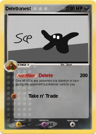 Pokemon Deletionest