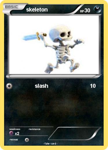 Pokemon skeleton