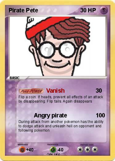 Pokemon Pirate Pete