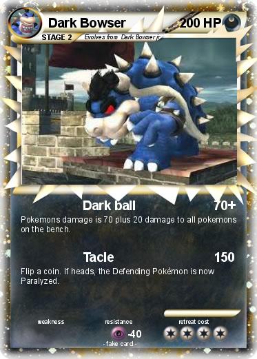 Pokemon Dark Bowser