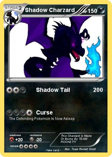 Pokemon Shadow Charzard