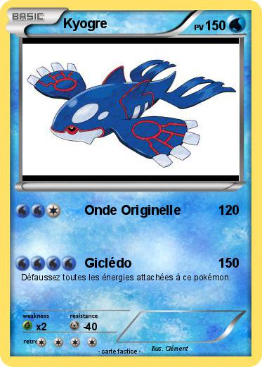 Pokemon Kyogre