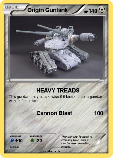 Pokemon Origin Guntank