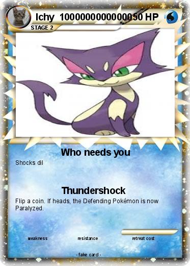 Pokemon Ichy  10000000000000