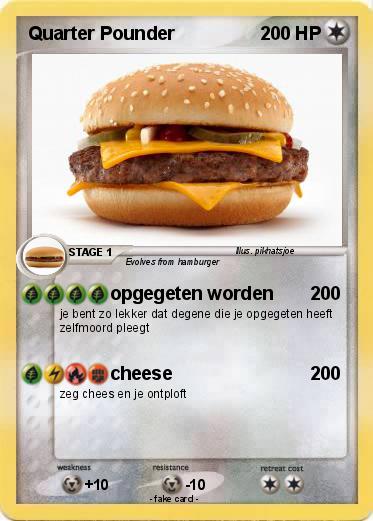 Pokemon Quarter Pounder