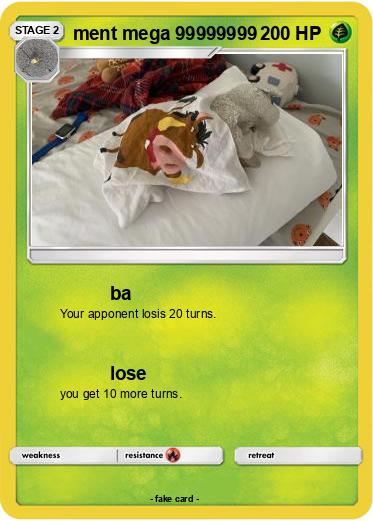 Pokemon ment mega 99999999