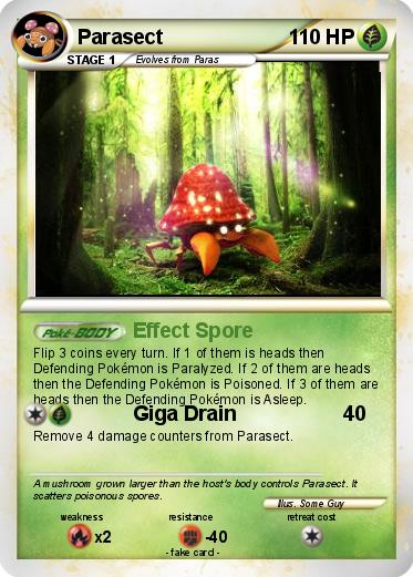Pokemon Parasect