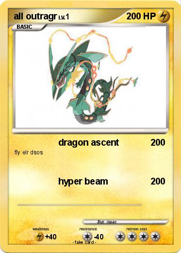 Pokemon all outragr