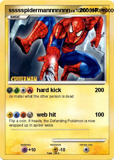 Pokemon ssssspidermannnnnnn