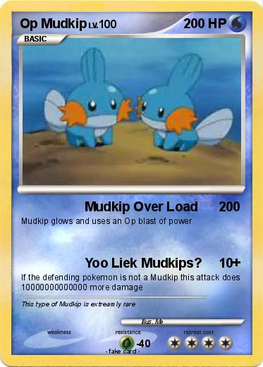 Pokemon Op Mudkip