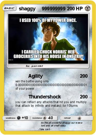 Pokemon shaggy     999999999