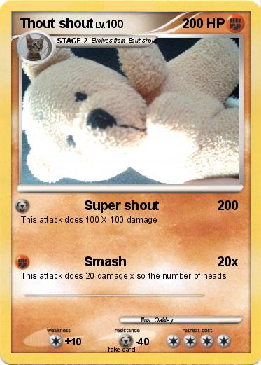 Pokemon Thout shout