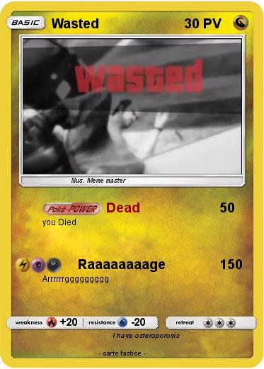 Pokemon Wasted