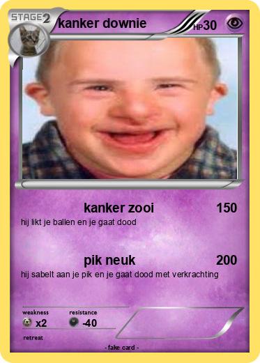 Pokemon kanker downie