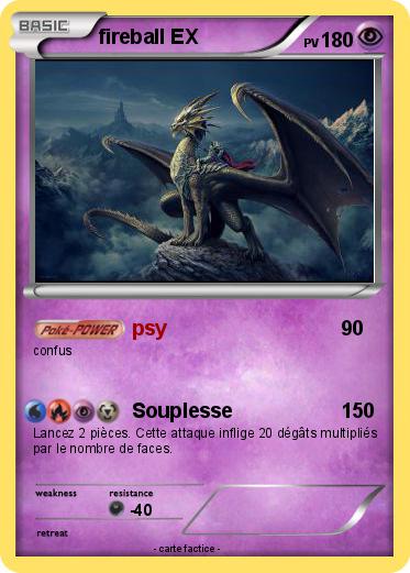 Pokemon fireball EX