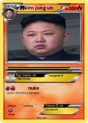 Pokemon kim jong un