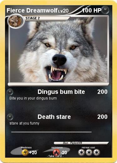 Pokemon Fierce Dreamwolf