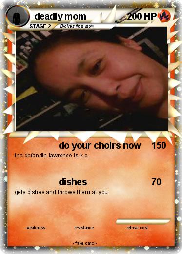 Pokemon deadly mom