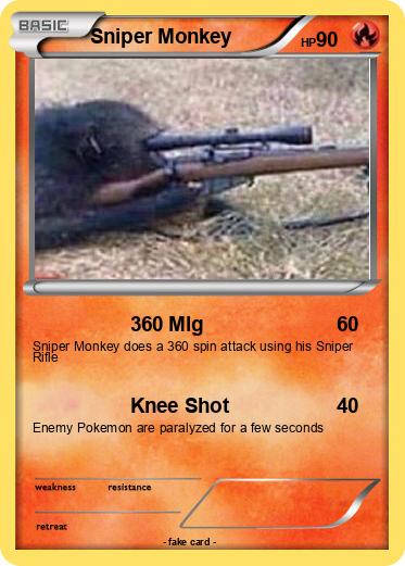 Pokemon Sniper Monkey