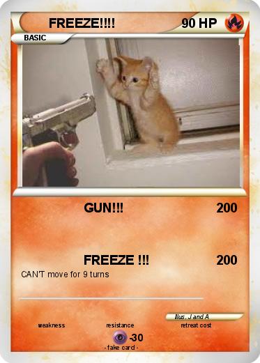 Pokemon FREEZE!!!!