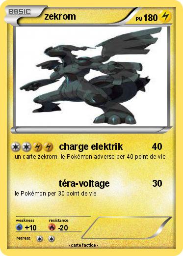Pokemon zekrom