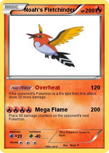 Pokemon Noah's Fletchinder