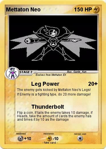 Pokemon Mettaton Neo