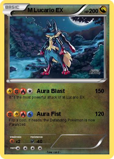 Pokemon M Lucario EX