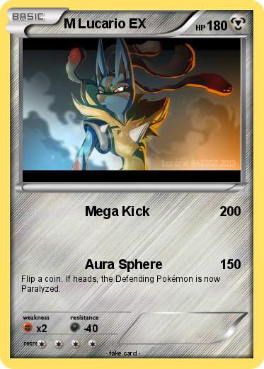 Pokemon M Lucario EX
