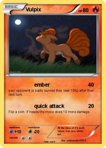Pokemon Vulpix